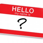 name tag